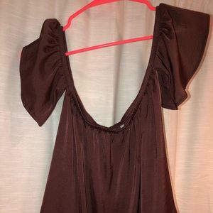 off the shoulder going out top